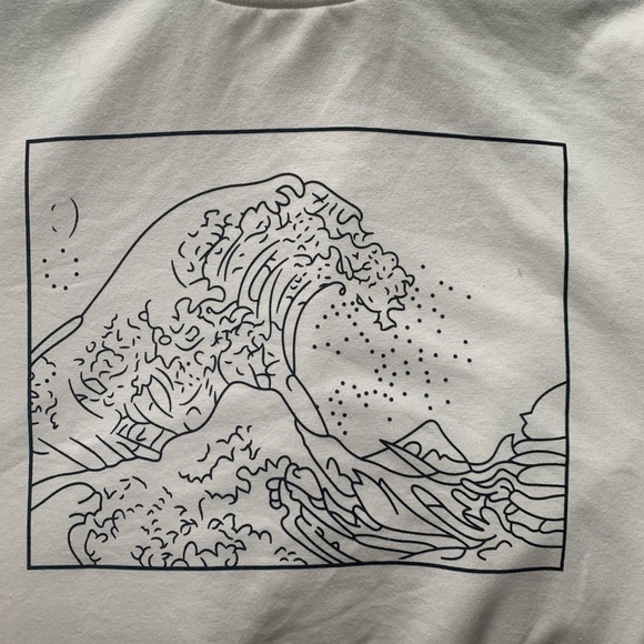 Great wave crew neck - Picture 2 of 2